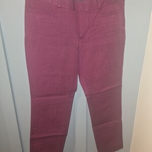Banana Republic Women's Fuchsia Cropped Jeans
